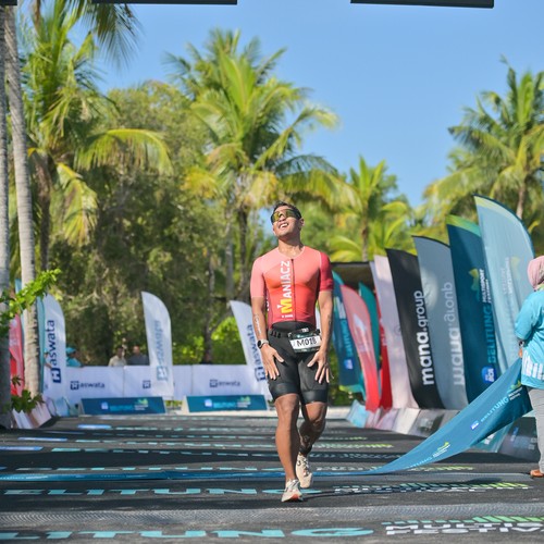 Race photo from Belitung Multisport Festival