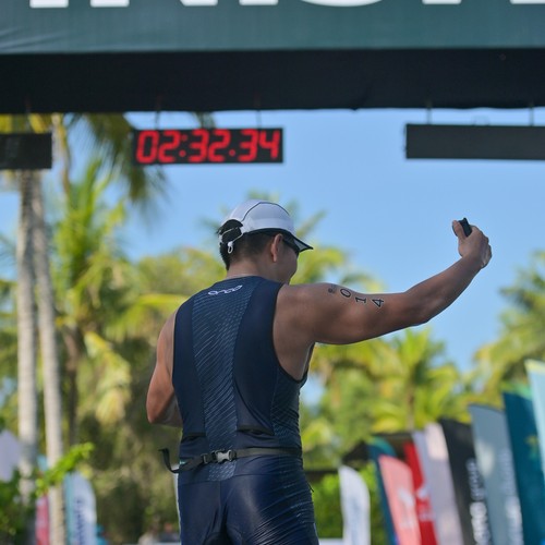 Race photo from Belitung Multisport Festival