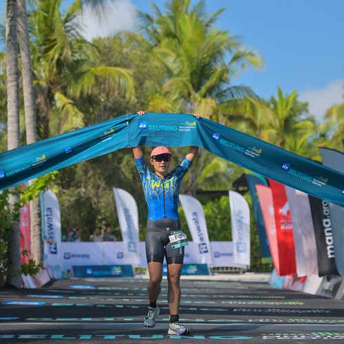Race photo from Belitung Multisport Festival