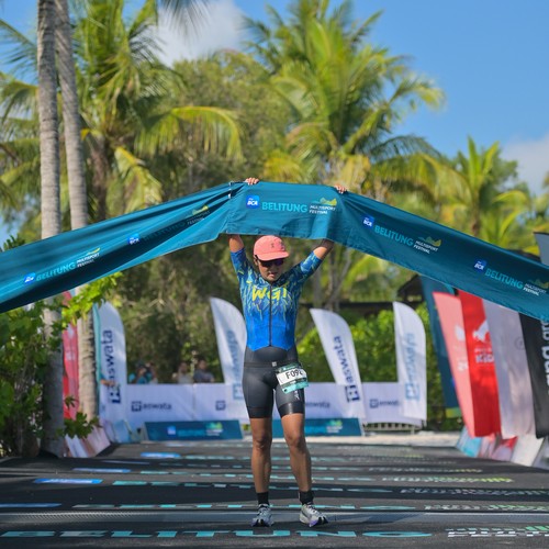 Race photo from Belitung Multisport Festival