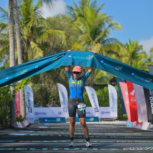 Race photo from Belitung Multisport Festival