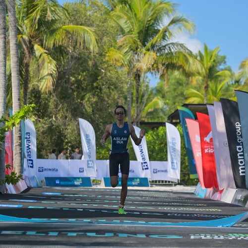 Race photo from Belitung Multisport Festival