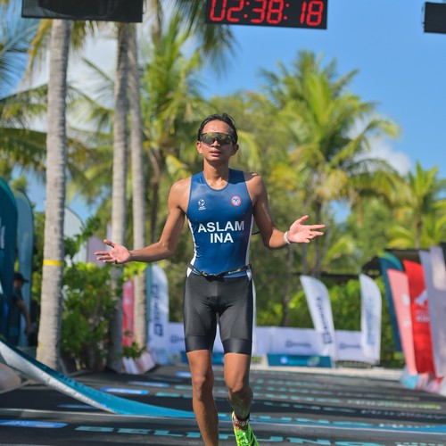 Race photo from Belitung Multisport Festival