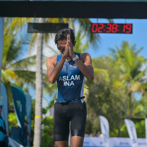 Race photo from Belitung Multisport Festival