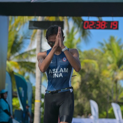 Race photo from Belitung Multisport Festival