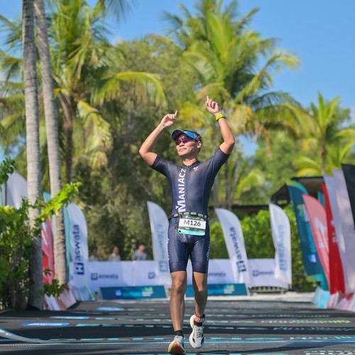 Race photo from Belitung Multisport Festival