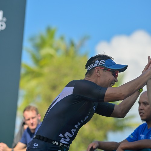Race photo from Belitung Multisport Festival