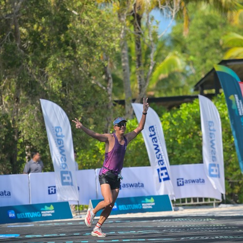 Race photo from Belitung Multisport Festival