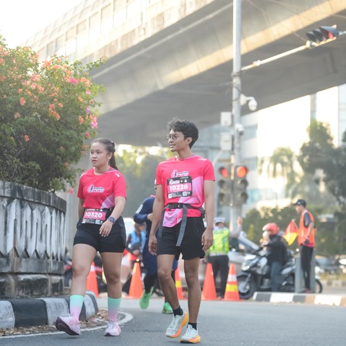 Race photo from SMARTFREN RUN 2026