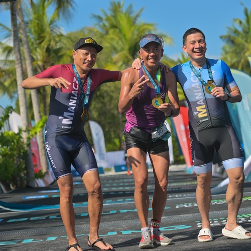 Race photo from Belitung Multisport Festival