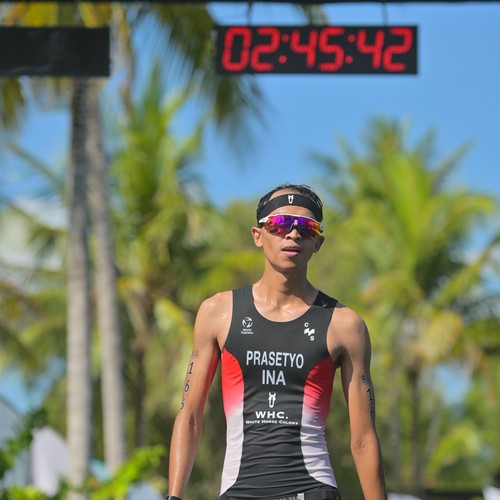 Race photo from Belitung Multisport Festival