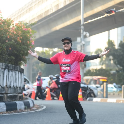Race photo from SMARTFREN RUN 2026