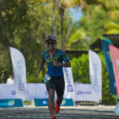 Race photo from Belitung Multisport Festival