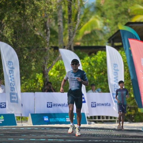 Race photo from Belitung Multisport Festival