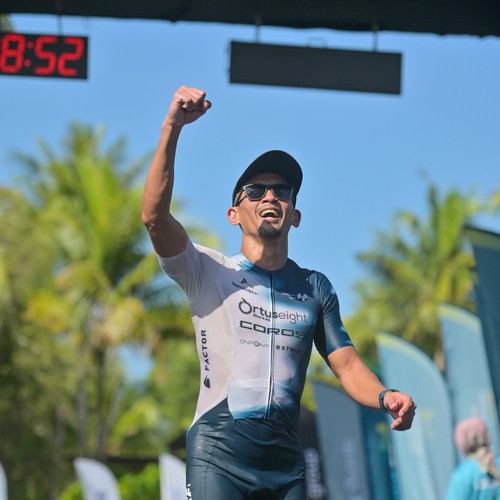 Race photo from Belitung Multisport Festival
