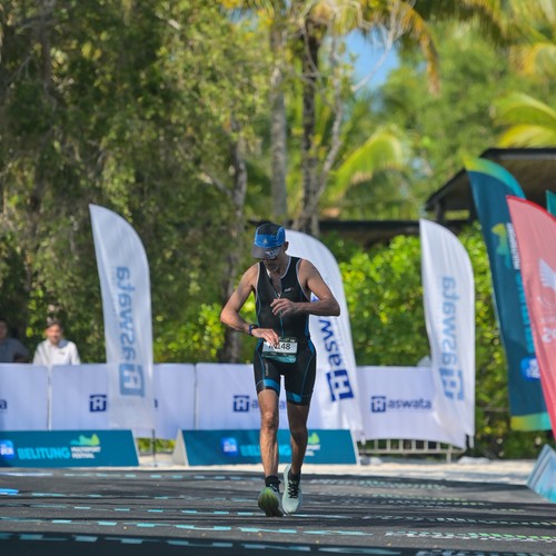 Race photo from Belitung Multisport Festival