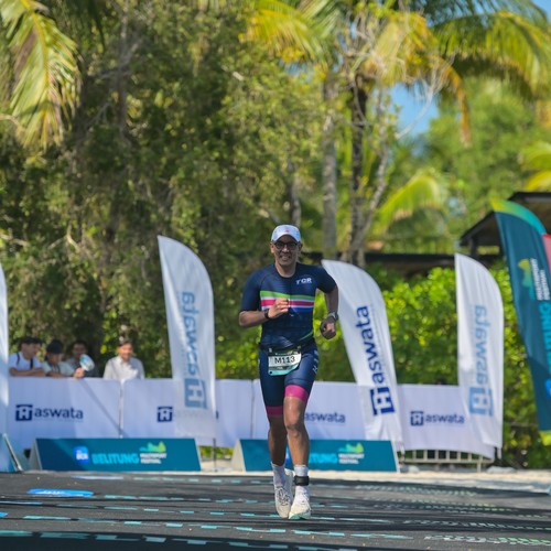 Race photo from Belitung Multisport Festival