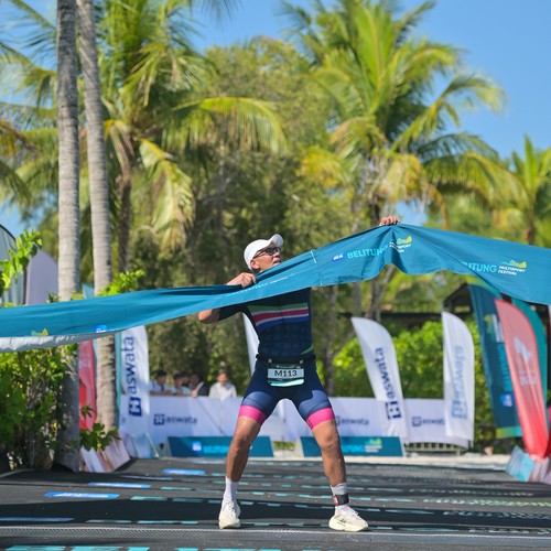 Race photo from Belitung Multisport Festival