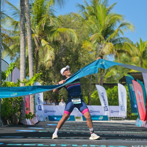 Race photo from Belitung Multisport Festival