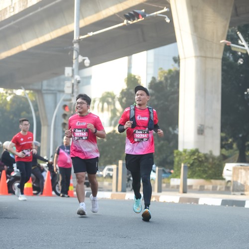 Race photo from SMARTFREN RUN 2026