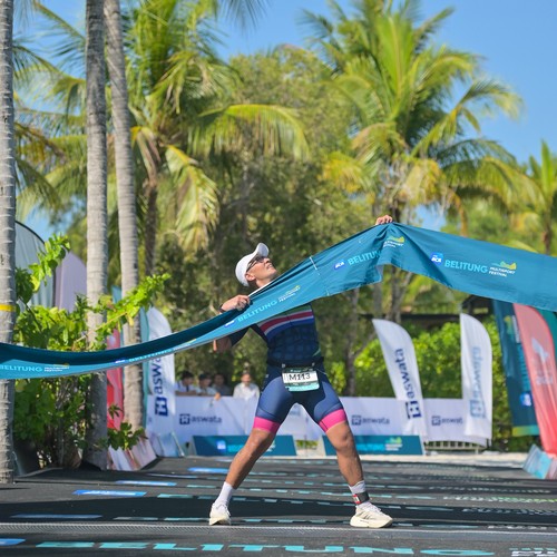 Race photo from Belitung Multisport Festival