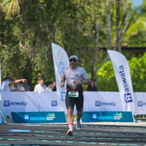 Race photo from Belitung Multisport Festival