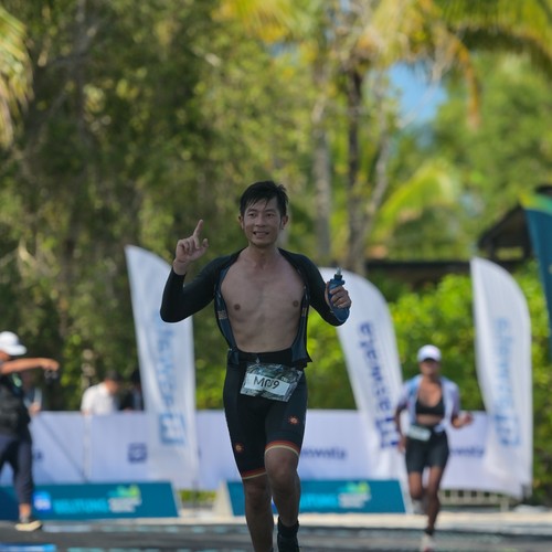 Race photo from Belitung Multisport Festival