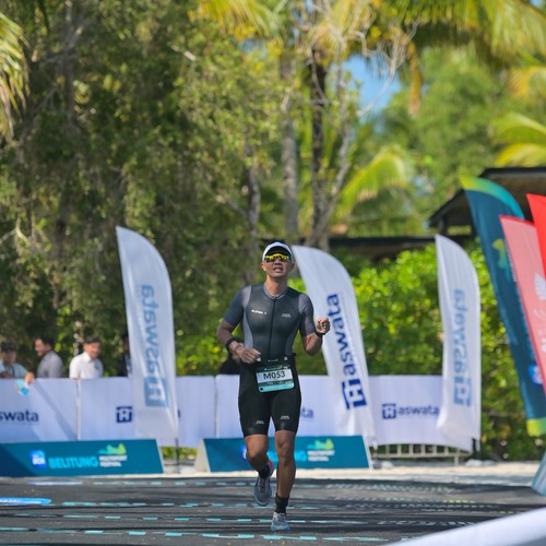 Race photo from Belitung Multisport Festival