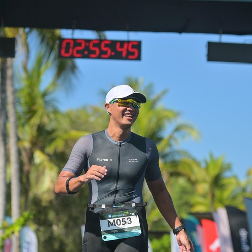 Race photo from Belitung Multisport Festival