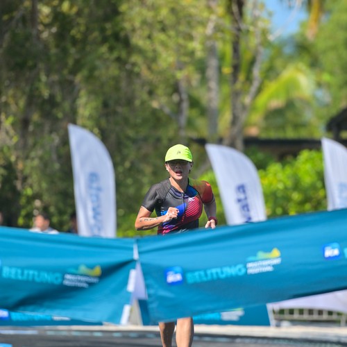 Race photo from Belitung Multisport Festival