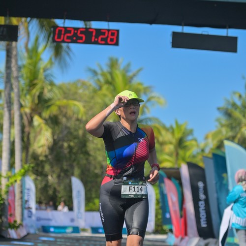 Race photo from Belitung Multisport Festival