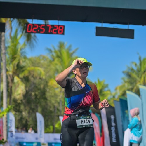 Race photo from Belitung Multisport Festival