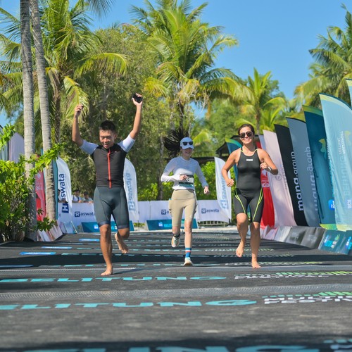 Race photo from Belitung Multisport Festival