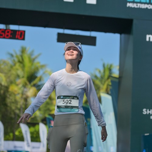 Race photo from Belitung Multisport Festival