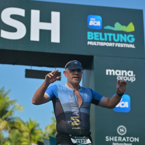 Race photo from Belitung Multisport Festival