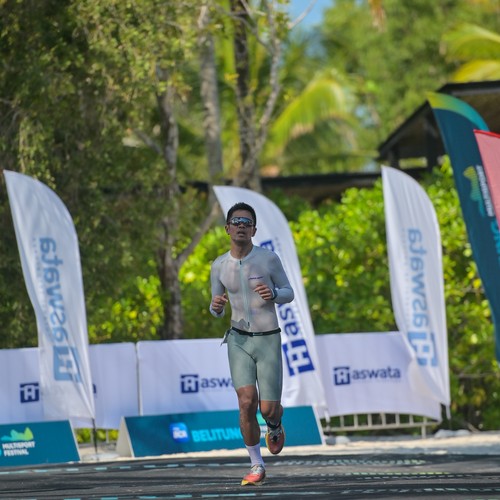 Race photo from Belitung Multisport Festival