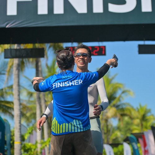 Race photo from Belitung Multisport Festival