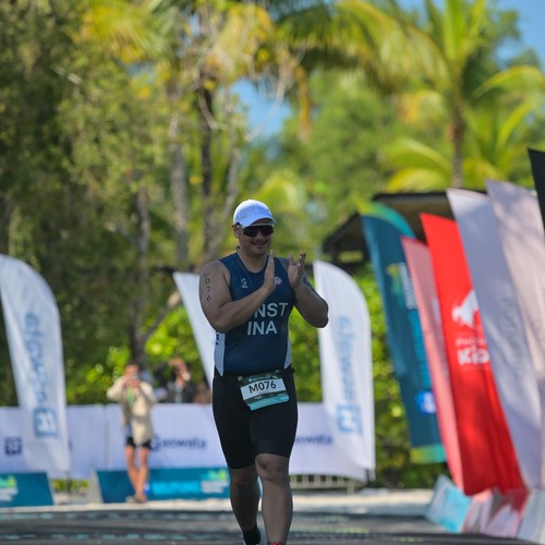 Race photo from Belitung Multisport Festival