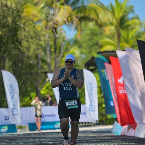 Race photo from Belitung Multisport Festival