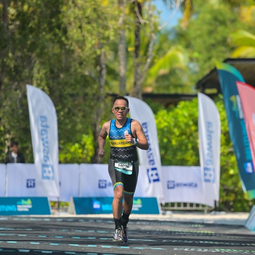 Race photo from Belitung Multisport Festival