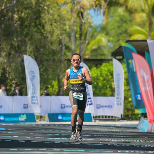 Race photo from Belitung Multisport Festival