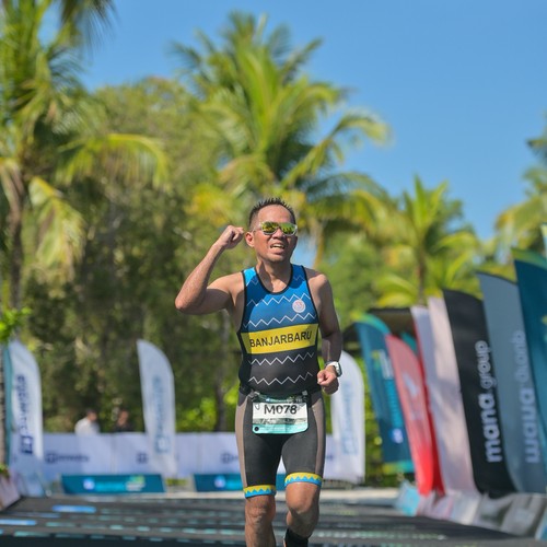 Race photo from Belitung Multisport Festival