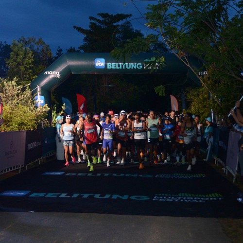 Race photo from Belitung Multisport Festival