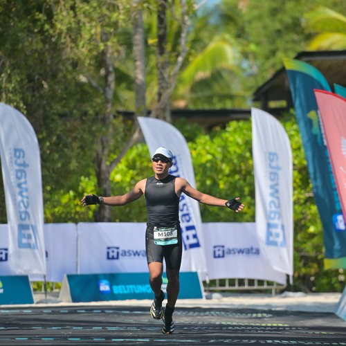 Race photo from Belitung Multisport Festival