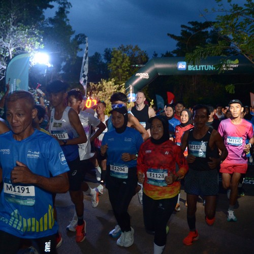 Race photo from Belitung Multisport Festival