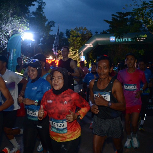 Race photo from Belitung Multisport Festival