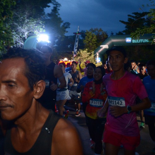 Race photo from Belitung Multisport Festival