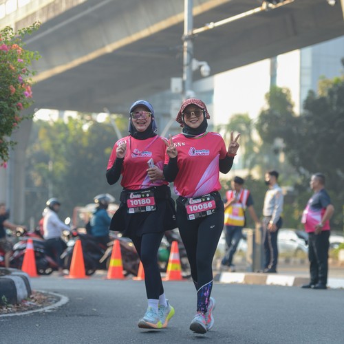 Race photo from SMARTFREN RUN 2026