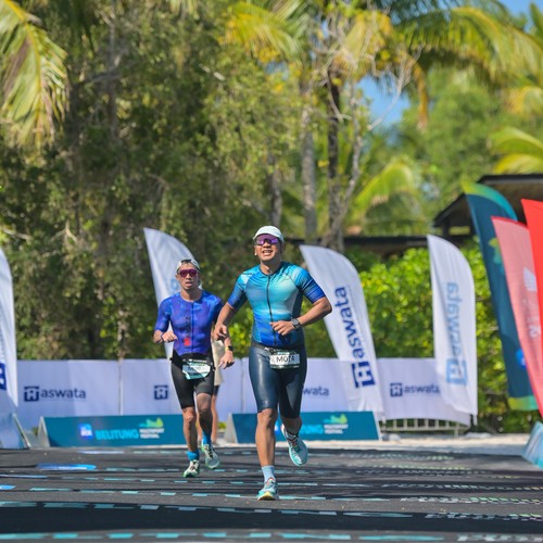 Race photo from Belitung Multisport Festival