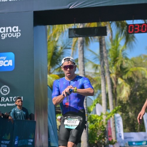 Race photo from Belitung Multisport Festival